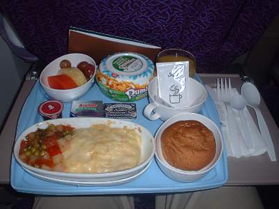 LHR-SIN Breakfast April 2004