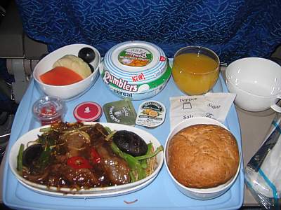 SIN-LHR Breakfast April 2007