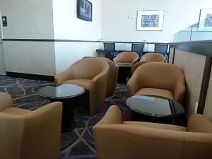 San Francisco Singapore Airlines Business Class Silver Kris Lounge June 2011