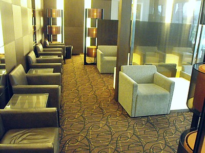 Singapore Airlines Bangkok Silver Kris Business Class Lounge July 2010