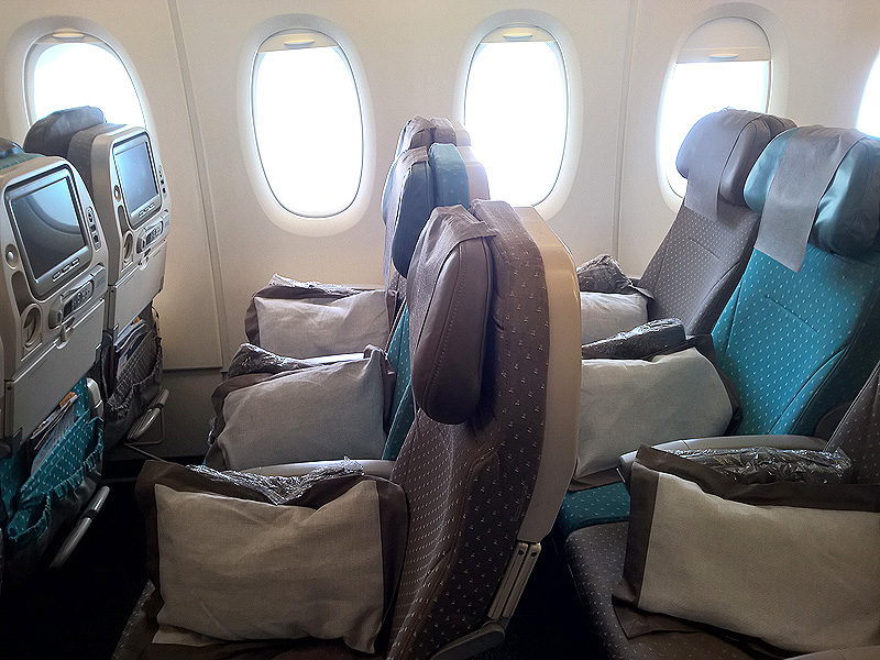 Singapore Airlines Economy Class Seat