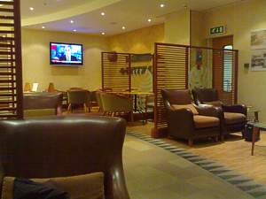 London LHR South African First lounge Jan 2007