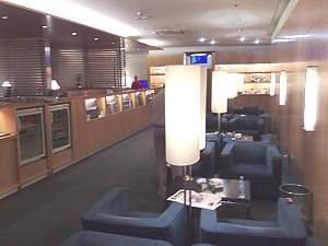 Spanair Business Lounge in Barcelona Aug 2007