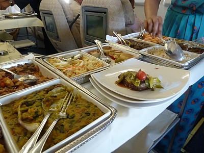 SriLankan Airlines inflight meals