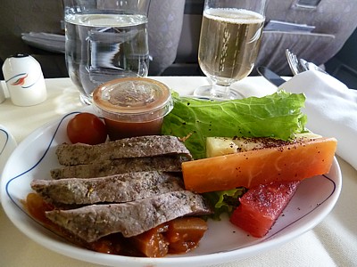 SriLankan Airlines inflight meals SIN-CMB July 2010