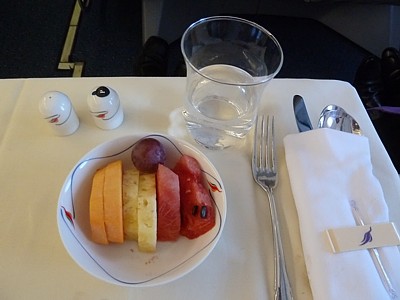 SriLankan Airlines inflight meals SIN-CMB July 2010