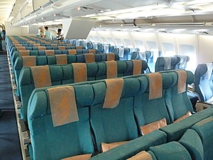 SriLankan Airlines Economy Class seats