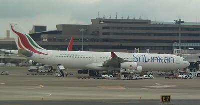 SriLankan Airlines A340 Tokyo