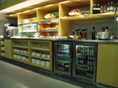London LHR Star Alliance lounge March 2009