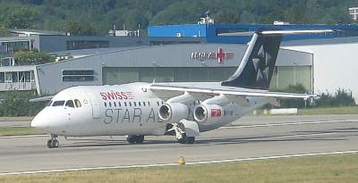 Swiss RJ 100 ZRH July 2006
