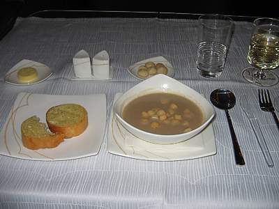 Food BKK-AKL Dinner Dec 2007