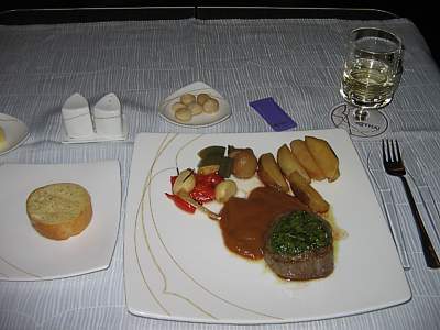Food BKK-AKL Dinner Dec 2007