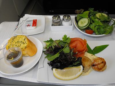Thai Airways inflight Food SYD-BKK July 2010
