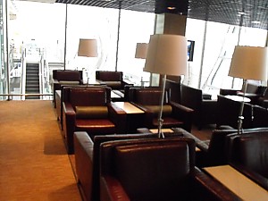 Thai Airways Bangkok Royal Silk Lounge Concourse C  West July 2010