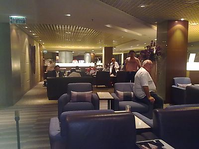 Thai Airways Bangkok Royal Silk Lounge Concourse E West July 2010