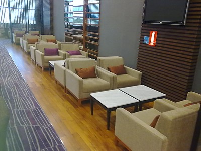 Chiang Mai International Thai Airways Royal Silk Business Class Lounge July 2010