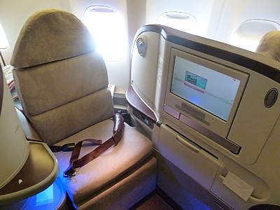 Turkish Airlines Boeing 777 Business Class June 2011