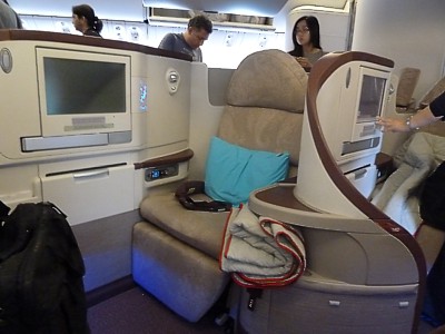 Turkish Airlines Boeing 777 Business Class June 2011