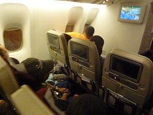 Turkish Airlines Boeing 777 Economy Class June 2011