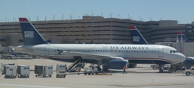 US Airways Airbus A320 at Pheonix June 2011