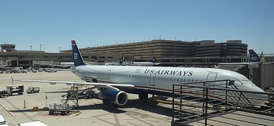 US Airways Airbus A321 at Pheonix June 2011
