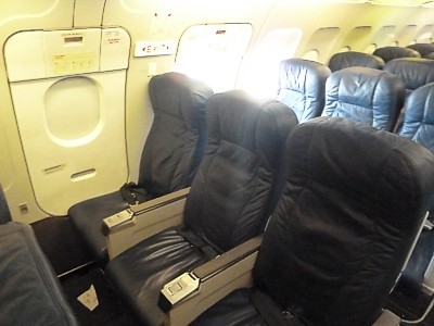 US Airways A320 economy seats November 2011