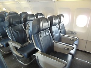 US Airways economy seats November 2011