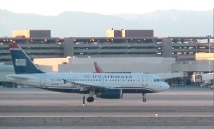 US Airways Airbus A319 at San Francisco June 2011