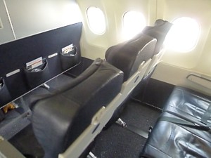United Continental Business Class seat - A320 - June 2011