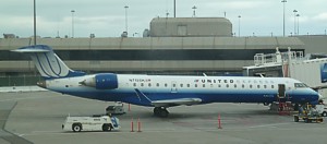 United Airlines Embraer ERJ-145< at San Francisco Oct 2011