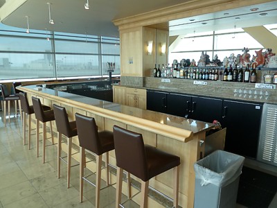 United Club San Francisco International Business Class Lounge June 2011