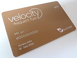 Virgin Australia Velocity Gold