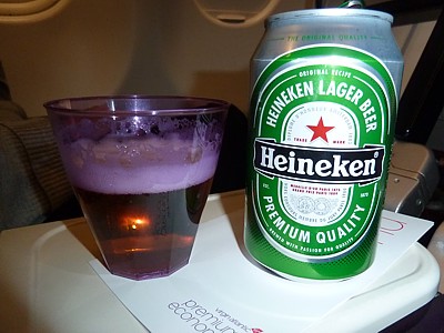 Virgin Atlantic beer