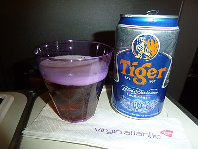 Virgin Atlantic beer