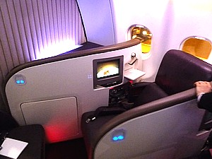 Virgin Atlantic Upper Class seat