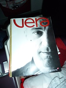 Virgin Atlantic inflight magazine Vera