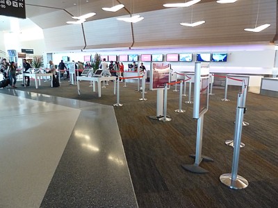 Virgin America Checkin June 2011