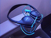 Boeing 747-400 Economy class Headphones Sept 2009