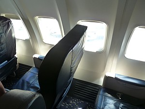 Alaska Airlines Economy Class seats