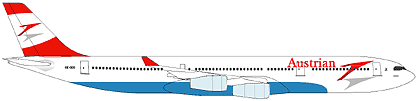 Austrian Airbus A340