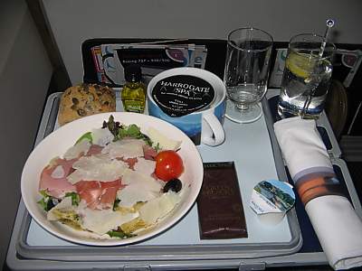 BA lunch DUB to LGW Aug 2007