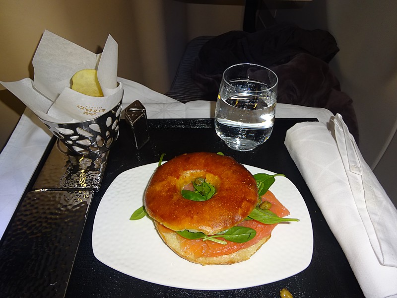 Etihad Airways inflight meals AUH AMS - Mar 2016