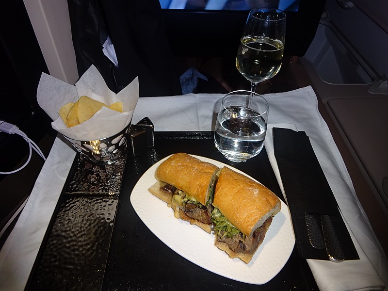 Etihad Airways inflight meals SYD AUH - Mar 2016
