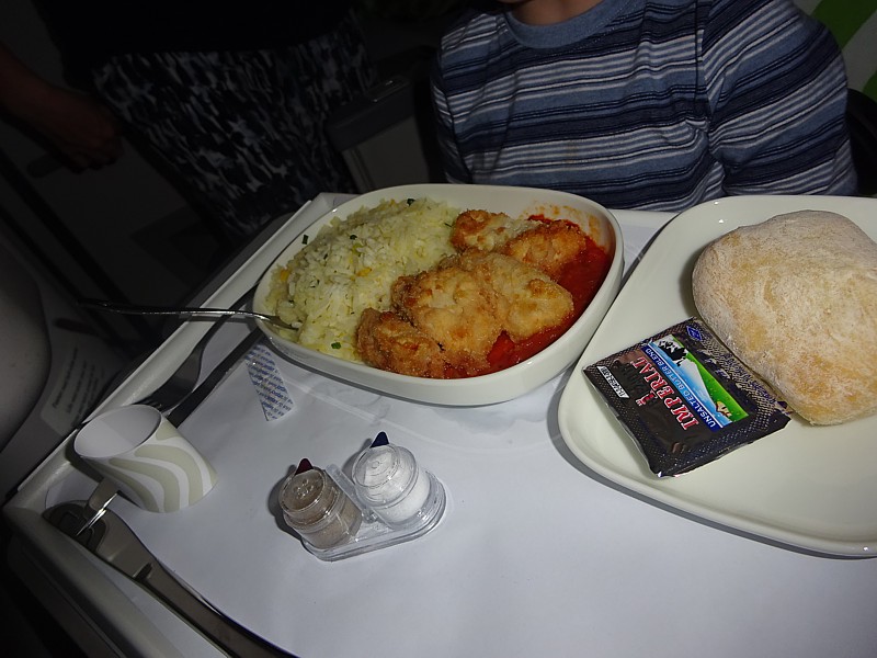 Finnair Inflight Meal Business Class HEL July 2016