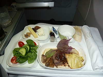 Finnair inflight meals - Sept 2013