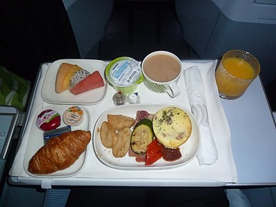 Finnair inflight meals - July 2014