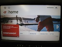 Qantas A380 Welcome Screen June 2010