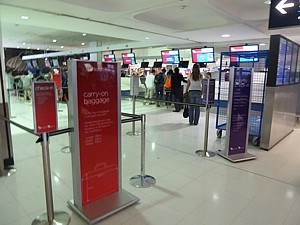 Virgin Australia Check In Desk Sydney June 2012