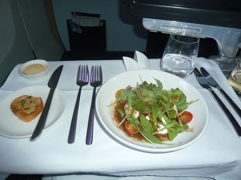 Virgin Australia Inflight Meal AUH SYD Sept 2015