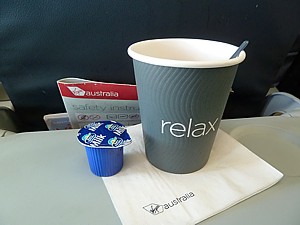 Virgin Australia inflight tea Aug 2013